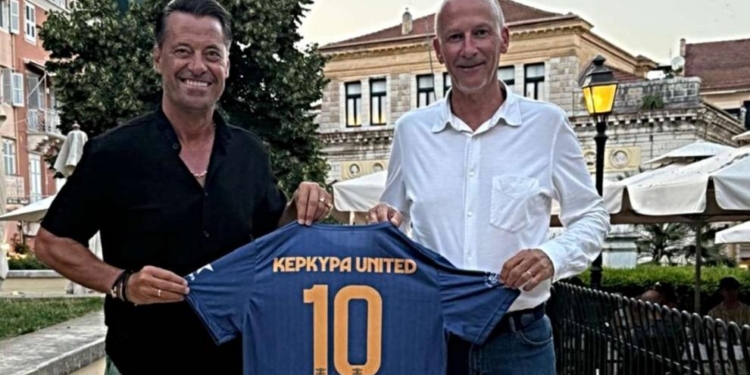 Kerkyra United: Συνάντηση του Καζιάνη με τον Roberto Samaden της Αταλάντα