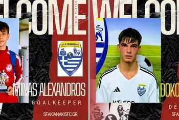 Μηνάς και Ντόκο στην ανδρική ομάδα του ΠΑΟ Σφακιανάκη