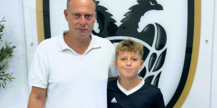 Ο Νίκος Μέριανος στην Κ12 του ΠΑΟΚ!