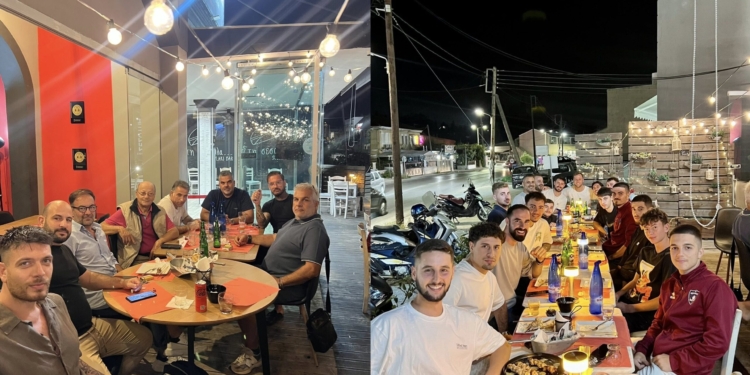 Κερκυραϊκός: Δείπνο στην ομάδα πριν την έναρξη της σεζόν!