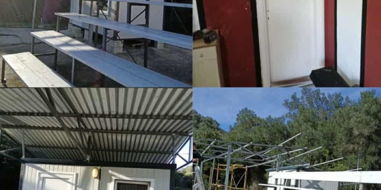 Οδυσσέας ευχαριστεί Μαχειμάρη για τις εργασίες στο γήπεδο