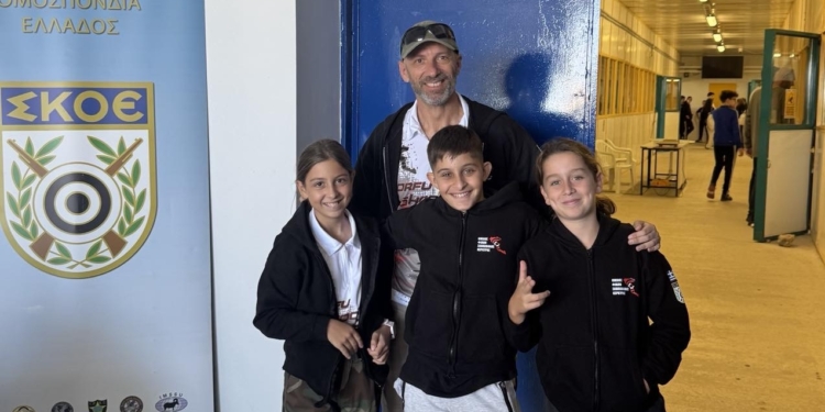 Ο Όμιλος Φίλων Σκοποβολής Κέρκυρας στο Πανελλήνιο Σκοποβολής Αεροβόλων