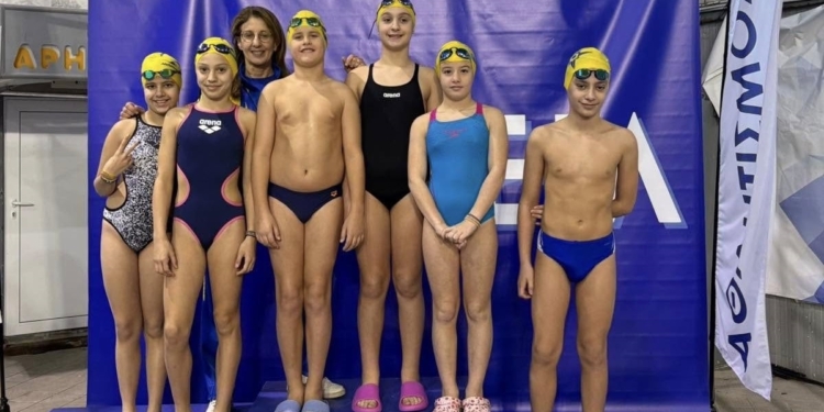 Ναυσίθοος: Μια 11άδα μεταλλίων στα Νιόβεια!