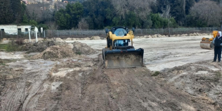 Ξεκίνησαν οι εργασίες στο γήπεδο της Άνω Κορακιάνας