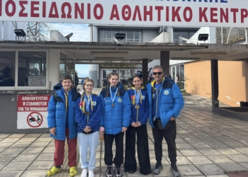 Ναυσίθοος: Εφτά μετάλλια στο χειμερινό Βορείου Ελλάδας