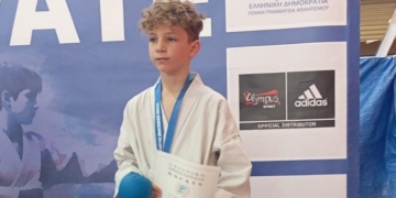Χάλκινος ο Σ. Ναστόπουλος στο Πανελλήνιο Καράτε