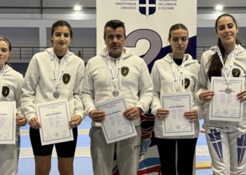 Ασημένια η Καββάδα στο Ξίφος Ασκήσεων