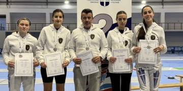 Ασημένια η Καββάδα στο Ξίφος Ασκήσεων