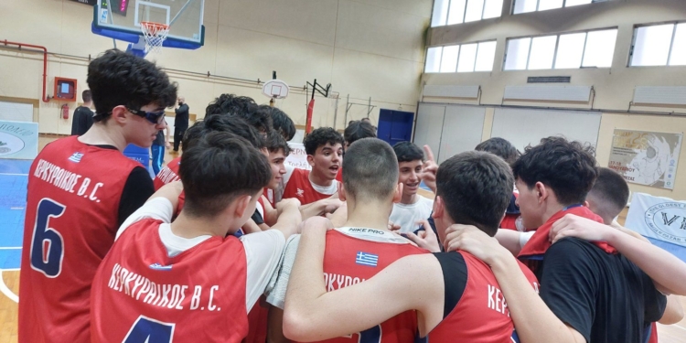Μπάσκετ: «Ασημένιος» ο Κερκυραϊκός στους Παίδες!