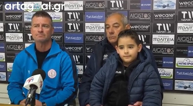 Αναγέννηση-ΑΕ Λευκίμμης: Η συνέντευξη Τύπου