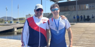 ΝΑΟΚ: Ασημένιος ο Τσαλαβούτας στο Σχολικό Κωπηλασίας