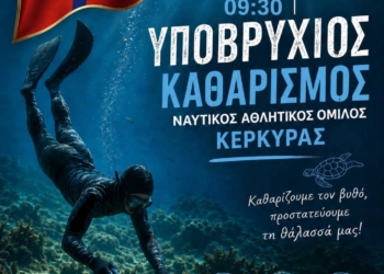 Υποβρύχιο καθαρισμό διοργανώνει ο ΝΑΟΚ