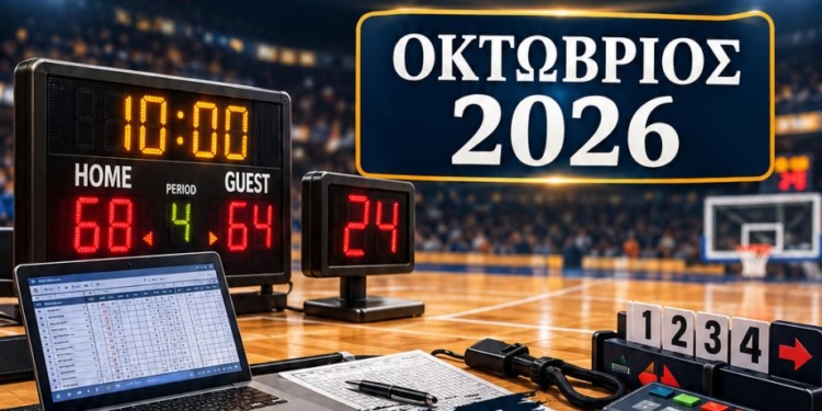 Έρχεται Σχολή Κριτών Καλαθοσφαίρισης στη ΒΔ Ελλάδα